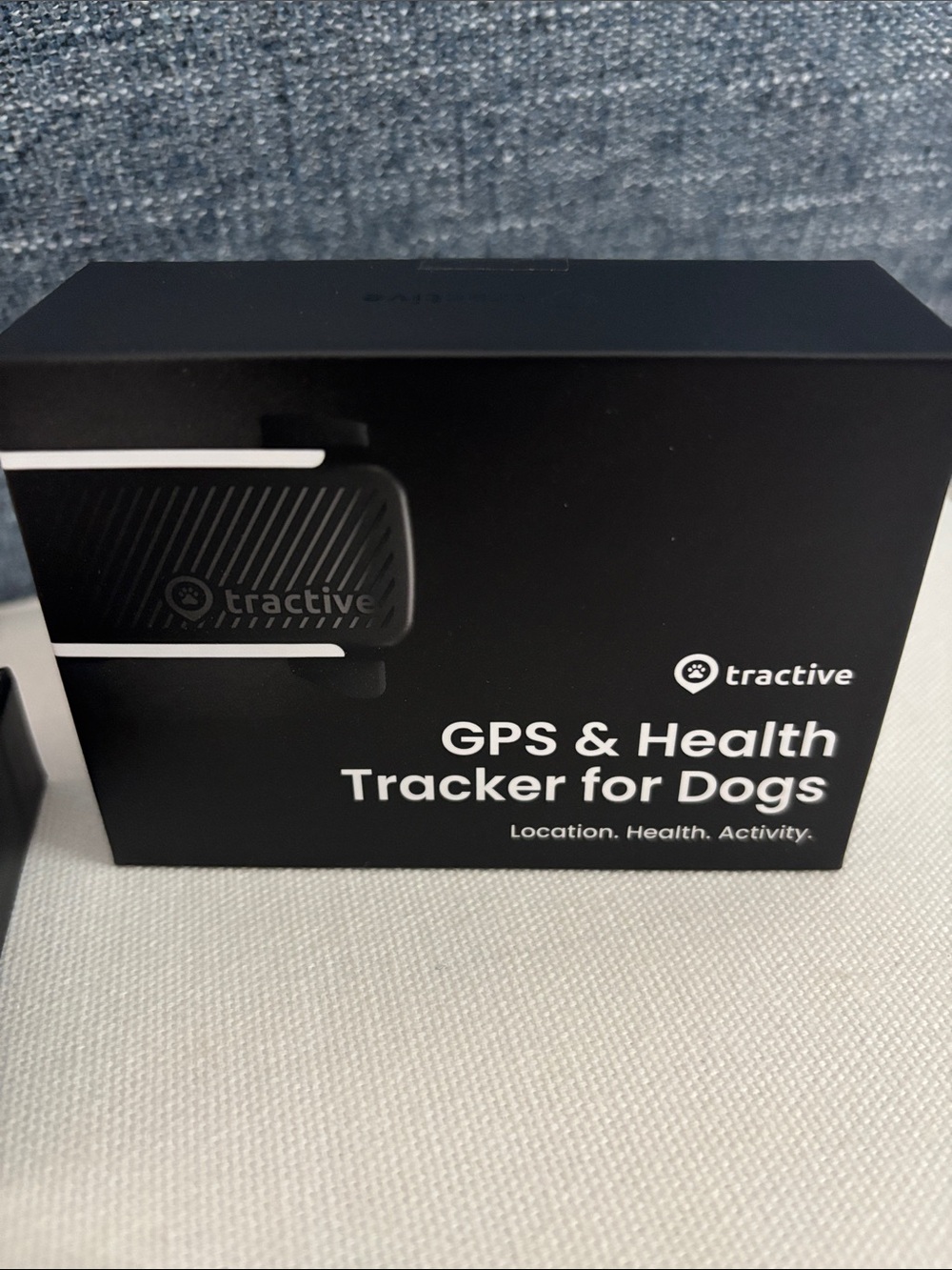 Active USA Tractive GPS & Health Tracker for Dogs - Black